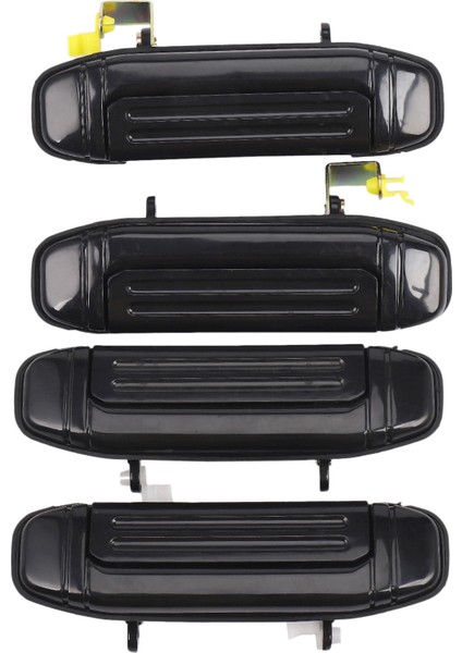 Adet Araba Ön Arka Dış Kapı Kolu Siyah Mitsubishi Pajero Montero Için V31 V32 V33 V43 V46 V47 (Yurt Dışından)