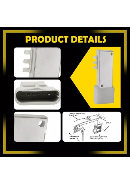 Ford Mustang Bronco Ranger E-150 E-250 Mercury Cougar FM425 E8FZ12A297A 5U2Z12A297A DY425 Için Ateşleme Kontrol Modülü (Yurt Dışından) fırsatları