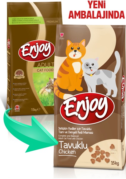 Tavuklu Yetişkin Kedi Maması - 15 Kg fiyatları