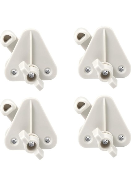 Pontoon Kapı Mandalı Değiştirme Kiti, 4 Adet Pontoon Kapı Mandalı 1-1,25 Inç Çerçevelere Uygun, Tekne Kapı Mandalı Menteşeli Kapılara Uygun (Yurt Dışından)