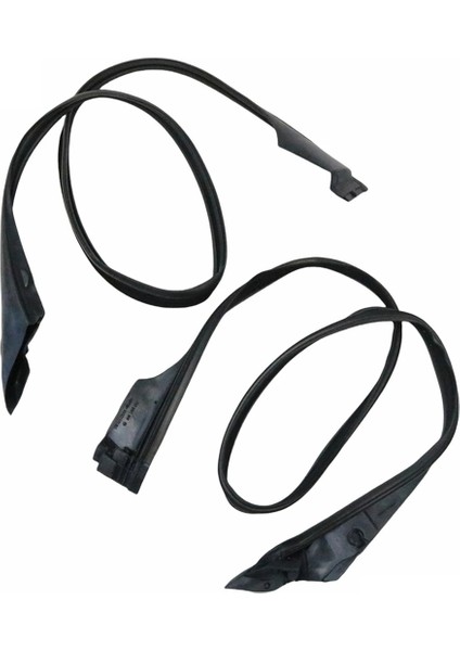 Bmw F01 F02 740I 750I 740LI 51337178007 51337178008 Için 2 Adet Ön Sol + Sağ Kapı Kauçuk Contası (Yurt Dışından)