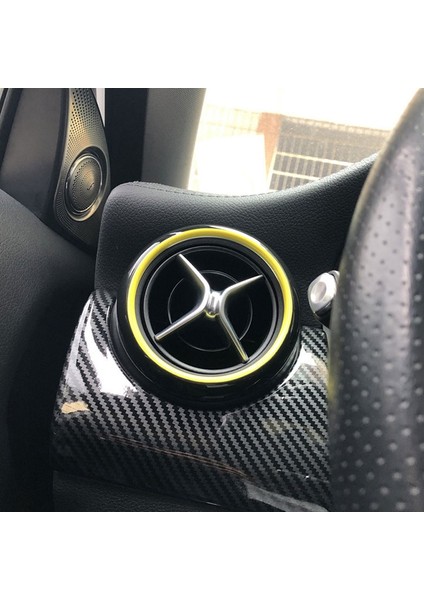 Mercedes Benz Ab Cla Gla Sınıfı W176 W246 2012-2018 Için 5 Adet Klima Havalandırma Çıkış Kapağı Trim Sticker Kırmızı (Yurt Dışından) indirimleri