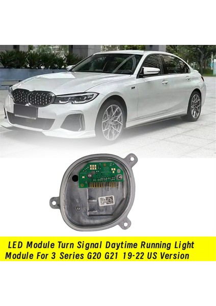Bmw 3 Serisi G20 G21 19-22 Abd 63118737145 L Için Gündüz Farı LED Sinyal Modülü Beyaz Işık Kaynağı (Yurt Dışından) modelleri