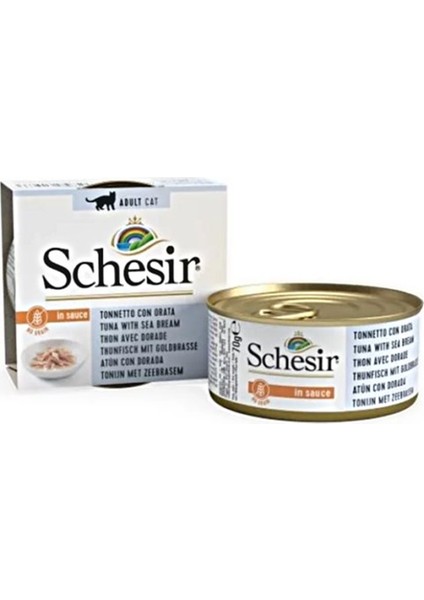 Sos İçinde Ton Balıklı ve Çipuralı Yetişkin Kedi Konservesi 70 Gr fiyatları