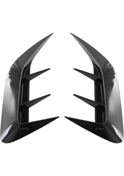 Parlak Siyah Arka Tampon Splitter Spoiler Arka Canard Hava Firar Trim Lexus NX260 NX350H 2021 2022 (Yurt Dışından) fiyatları
