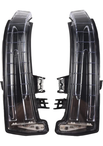 Mercedes W204 W212 W221 LED Yan Ayna Işaretleyici Dönüş Sinyal Lambası Merceği 2129067401 2129067501 Için Çift (Yurt Dışından)