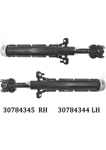 Volvo S60 2011, 2012 ve 2013 Için Yeni Far Yıkama Memesi Far Lambası Temizleme Su Püskürtme Jeti 30784344 30784345 (Yurt Dışından) indirimleri