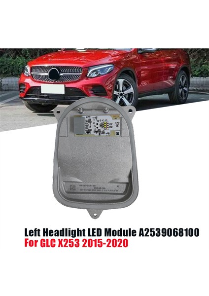 Mercedes-Benz Glc X253 2016-2020 Drl Gündüz Farı Kaynağı Için 1 Çift Far LED Kontrol Modülü A2539068100 A2539068200 (Yurt Dışından) indirimleri