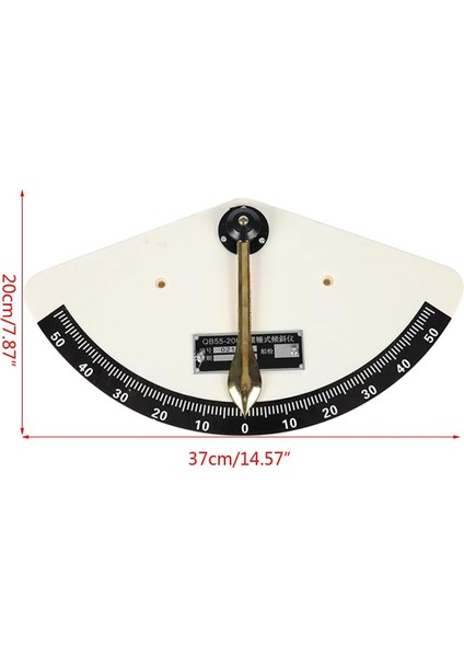 Can Kurtarma Botları Için 55 Derece Salınımlı Sarkaç Eğimli ve Hassas Ölçekli Gemi Eğim Ölçeri (Yurt Dışından) fırsatları