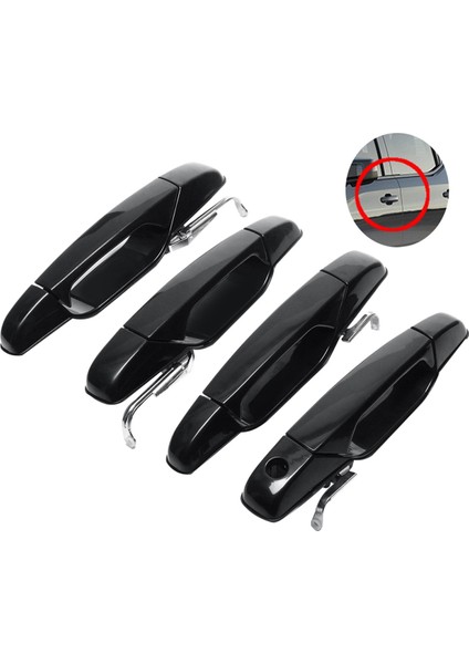 Chevy Silverado Suburban Gmc Yukon Dış Kapı Kolu 20828258,22738722,22738725,22738726 Için 4 Adet Dış Kapı Kolu (Yurt Dışından) indirimleri