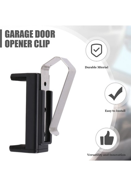 Garaj Kapısı Açma Klipsi, Liftmaster Sears Chamberlain Için Araç Garaj Uzaktan Kumandası Vizör Klipsi Tutucu, Uzaktan Kumandalar Için 1 Adet (Yurt Dışından) fırsatları