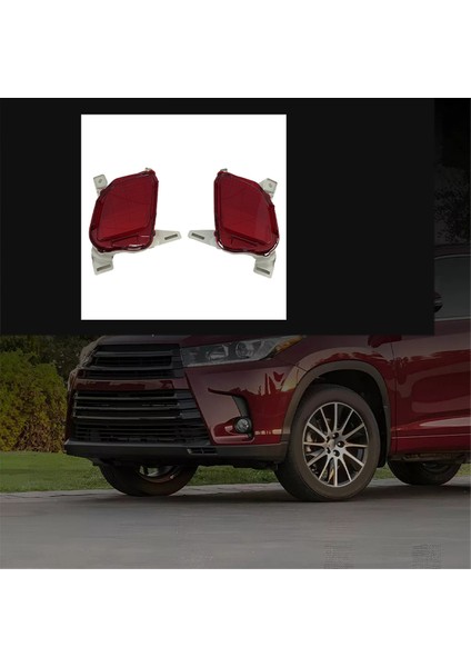 81490-0E020 Toyota Highlander Abd 2014-2016 Için Arka Tampon Reflektör Lambası Fren Lambası 81480-0E020 (Yurt Dışından) modelleri