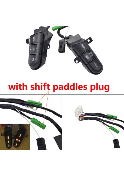 Honda 2008-2013, 2009-2014, City 2006-2011 Civic Için Vites Değiştirme Küreği Direksiyon Simidi Anahtar Düğmeleri (Yurt Dışından) fiyatları