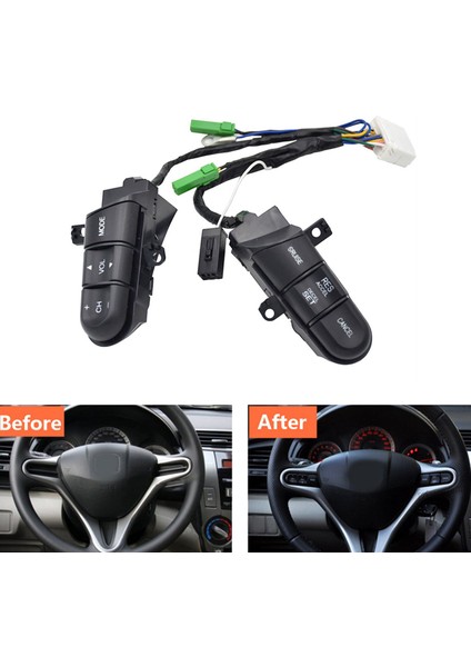 Honda 2008-2013, 2009-2014, City 2006-2011 Civic Için Vites Değiştirme Küreği Direksiyon Simidi Anahtar Düğmeleri (Yurt Dışından) modelleri