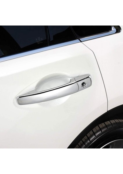 Infiniti FX35 FX45 Nissan Murano Rogue 82646-CA000 80640-CA012 Için Anahtar Deliği ile Dış Kapı Kolu Ön Sol Taraf (Yurt Dışından) fırsatları