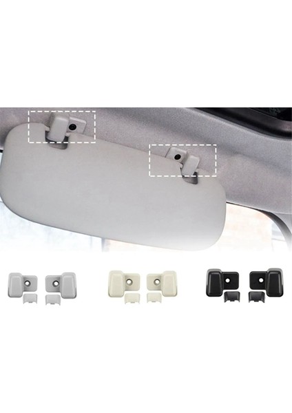 Bmw Mini R55 R56 R60 Için Otomatik Yan Güneşlik Sabitleme Tokası 51169812837 Bej Ön (Yurt Dışından)