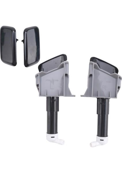 Mitsubishi Outlander Sport Asx Rvr Ga 2010-2014 Için 4 Parça Far Püskürtme Ucu + Kapağı (Yurt Dışından) fırsatları