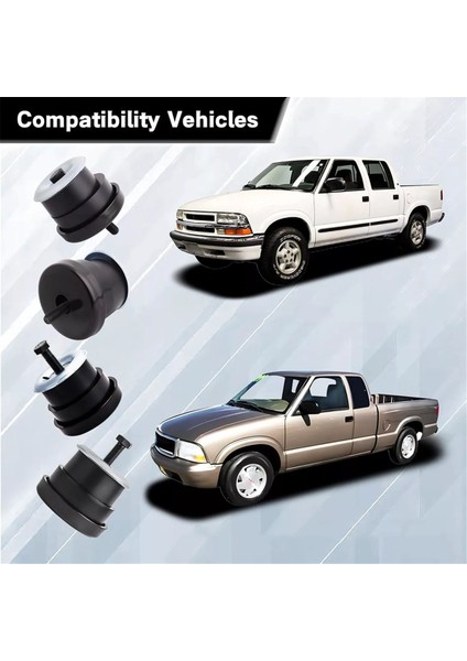Adet Gövde Montaj Seti 924-181 924181 Chevy S10 Pickup Chevrolet Gmc Sonoma 1994-2004 Gövde Pozisyonu Kauçuk Kiti (Yurt Dışından) fırsatları