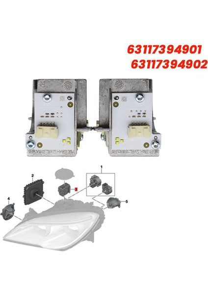 Bmw 6 Serisi F06 F12 F13 2014-2018 Için LED Far Modülü Angel Eyes Gündüz Farları Beyaz 63117394902 R (Yurt Dışından) modelleri