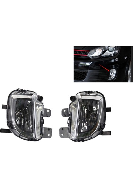 5K0941700C Vw Golf 6 A6 Mk6 Gtı Jetta Glı 2010-2016 Için Araç Ön Sağ Sis Lambası Sis Lambası Grubu 5K0941700E (Yurt Dışından) fırsatları
