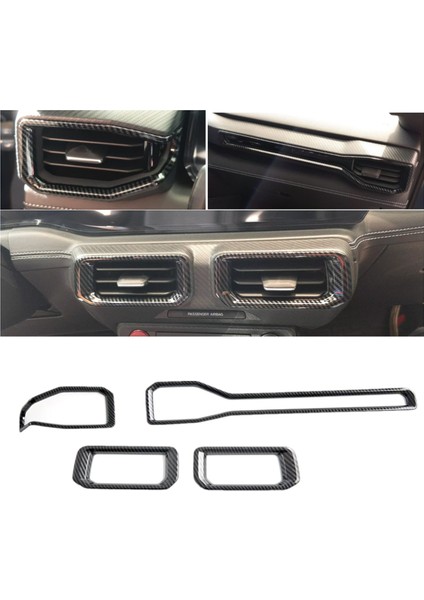 Ford Mustang 2024 2025 Iç Aksesuarları Karbon Fiber Orta Konsol Klima Havalandırma Menfezi Dekorasyon Kapağı Döşemesi (Yurt Dışından) modelleri