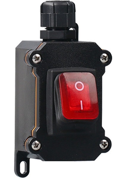 IP68 Tekne Salıncak Anahtarı 12V-24V Su Geçirmez Anahtar 30A Yüksek Akım Gücü LED Işıklı Güç Düğmesi Açma/kapatma (Yurt Dışından)