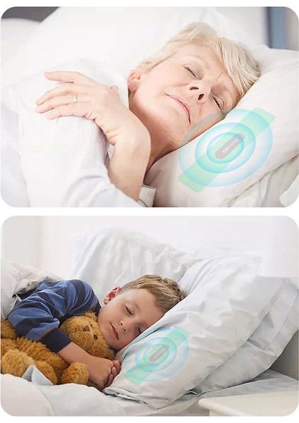 Yastık Altı Kemik Iletimli Hoparlör Bluetooth Uyku Yardımı Ses Kutusu Beyaz Gürültü Makinesi Desteği Tf Kartı Zamanlı Kapatma (Yurt Dışından)