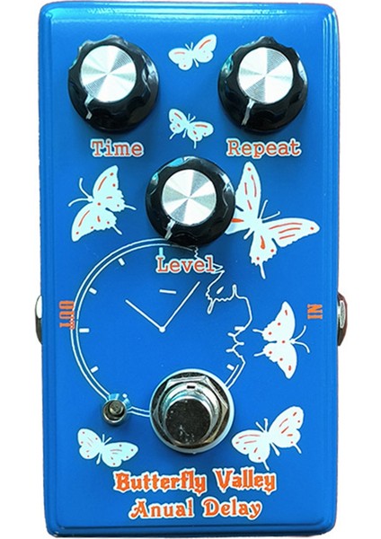 Elektrik Gitar Dijital Gecikme Efekt Pedalı, Butterfly Valley Yıllık Gecikme Tek Blok Gitar Efekt Pedalı (Yurt Dışından)