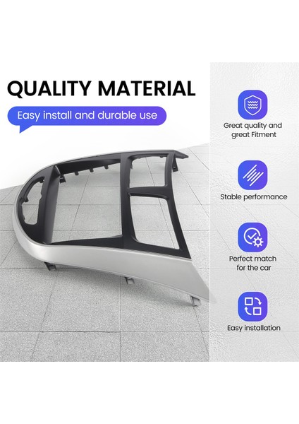 Hyundaı I-25 I25 Accent Solaris Verna 2dın Gösterge Paneli Stereo Arayüzü, 2 Din Için Araç Radyo Fasya Çerçeve Paneli DVD Trim Kiti Yenileme (Yurt Dışından) indirimleri