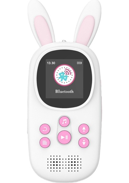 Çocuklar Için 32 GB Müzik Mp3 Çalar, Bt'li Sevimli Tavşan Çocuk Müzik Mp3 Çalar, Hoparlörlü Mp3 ve Mp4 Çalarlar (Yurt Dışından)