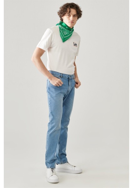 Rider Slim Fit Dar Kesim Normal Bel Esnek Jean Kot Pantolon