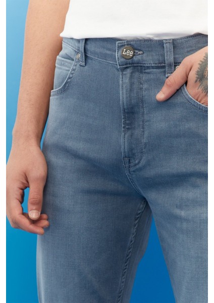 Lee Austin Regular Tapered Fit Yüksek Bel Esnek Jean Kot Pantolon