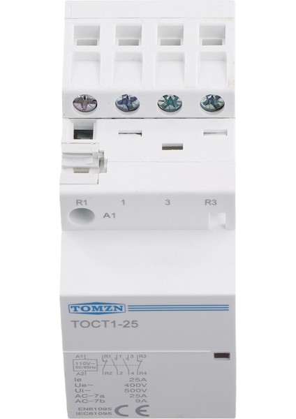 Tomzn Toct1-25 4p 25A 2nc 2no 220V/230V 50/60HZ Din Raylı Ev Tipi Klima Modüler Kontaktör 2NO2NC Ac Kontaktör (Yurt Dışından)