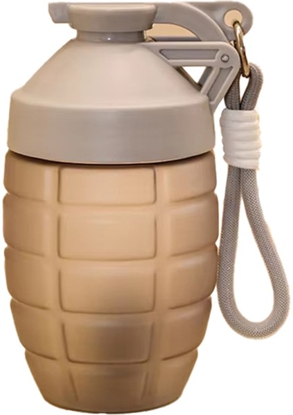 600 ml Yüksek Kapasiteli Spor Su Şişesi, Fitness Tutkunları Için Shaker Bardak, Protein Shake'leri ve Besleyici Içecekler Için Ideal (Yurt Dışından)