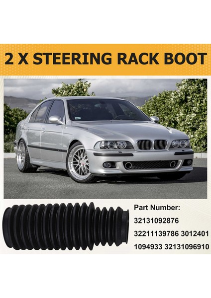 1 Set 32131092876 32211139786 Bmw E39 520I 525I 528I 530I Z8 1995-2004 Için Direksiyon Rafı Körüğü 32131096910 3012401 (Yurt Dışından) indirimleri