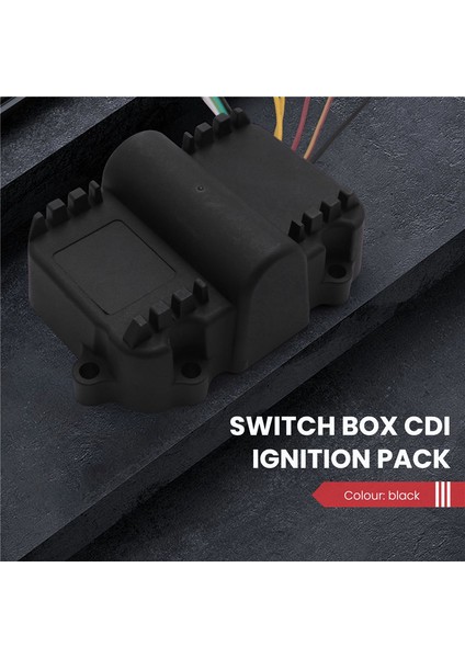 Mercury Mariner Dıştan Takma Motorlar Için 6hp, 8hp, 9.9hp, 10HP, 15, 20, 25, 35HP Switch Box Cdı Güç Paketi 339-7452A15 339-7452A19 18-5777 (Yurt Dışından) indirimleri