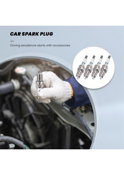 Ford Toyota Mazda Honda Acura IK16TT-4701 Için 4 Adet Araba Bujisi (Yurt Dışından) fırsatları