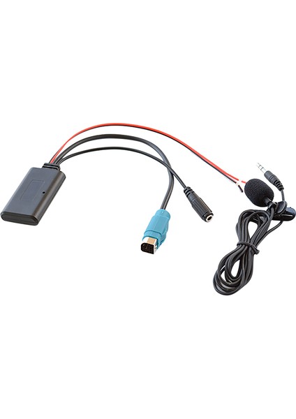 Alpine Için KCE-237B Aux Girişi Değiştirme 3,5 mm Ses Mp3 Bluetooth 5.0 Mikrofon Adaptörü (Yurt Dışından)