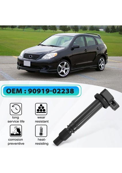 Toyota Lexus Pontiac Vibe Celica Corolla Matrix L4 1.8l 90919 02238 9091902238 Için Ateşleme Bobinleri 90919-02238 (Yurt Dışından) fırsatları