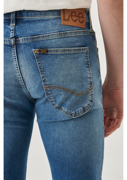 Erkek Malone Skinny Fit Normal Bel Denim Esnek Jean Kot Pantolon