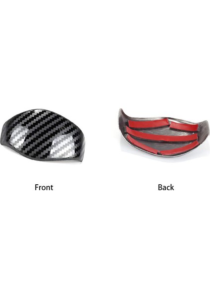 Abs Karbon Fiber Tarzı Iç Vites Topuzu Koruyucu Kapak Trim Çıkartması Honda Civic 2016, 2017, 2018, 2019 10. Nesil Otomatik Şanzıman Için (Yurt Dışından) fırsatları