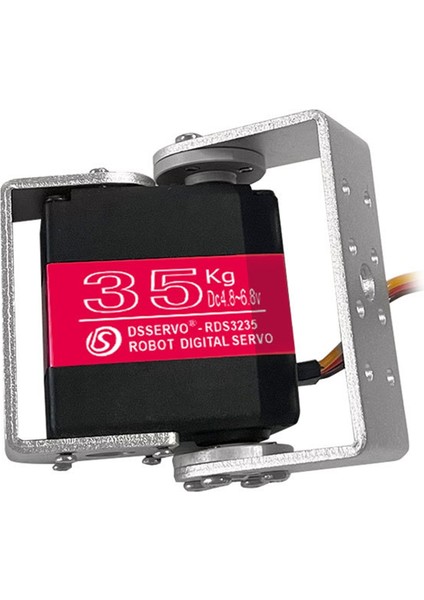 Dsservo Çift Eksenli Robot Servo 35 kg RDS3235 Metal Dijital Servo Yüksek Torklu Robotik Kol Robot Dıy Aksesuarları (Yurt Dışından)