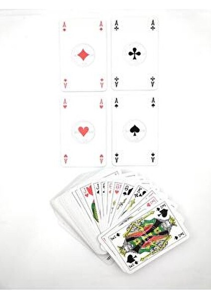 Iskambil Oyun Kağıdı 12'li Set Kırmızı ve Mavi Renklerde Kaliteli Oyun Kartları modelleri