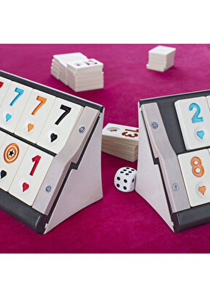 Star Gold Plastik Okey Takımı Yerli Üretim Canlı Renk Taşlar ve Dayanıklı Plastik 16 Parça indirimleri