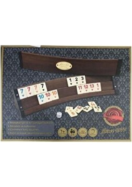 101 Oval Okey Takımı Antibakteriyel Melamin Taşlar ile 3,1 kg Dayanıklı Oyun Seti fiyatları