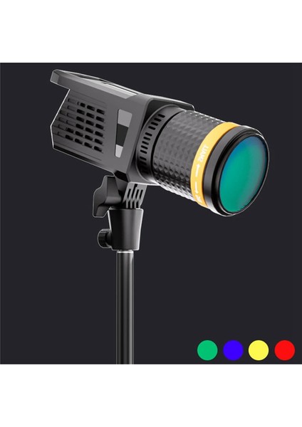 Portre Flaş Stüdyo Canlı Çekimler Için 40W Fotoğrafçılık LED Video Işığı 3000K-6000K Gün Işığı Dengeli Güneş Lambası Ab-Fişi (Yurt Dışından)