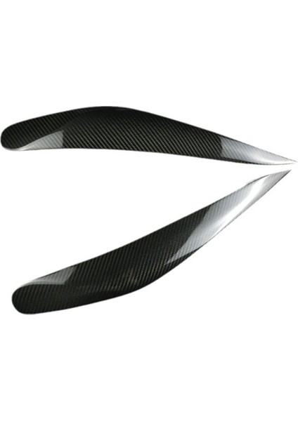 Araba Far Kaşları Karbon Fiber Trim Kapağı Bmw 7 Serisi F01 F02 2009-2014 Far Lambası Göz Kapağı Trim Çıkartmaları (Yurt Dışından) fırsatları