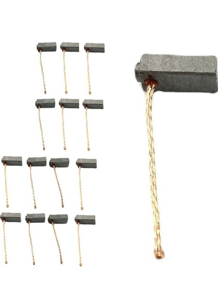 24V Garaj Kapısı Motoru Için 5X6X14MM Karbon Fırça Tel Iletken Jeneratör Motor Fırçası Bakır Grafit Karbon Fırça (Yurt Dışından)