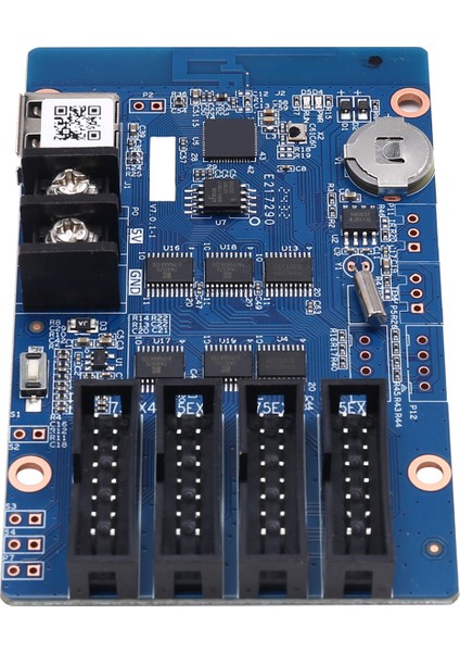 Hd-Wf4 Rgb Yedi Renkli Küçük LED Ekran Wıfı Kontrol Kartı Modülü 384GX256Y Piksel HUB75 Arayüz Kontrol Paneli Kartı (Yurt Dışından)