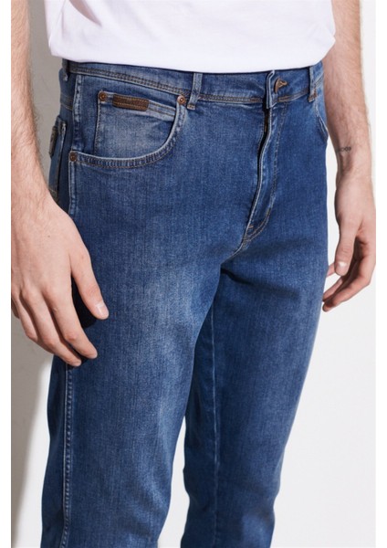 Texas Straight Fit Normal Bel Denim Esnek Jean Kot Pantolon